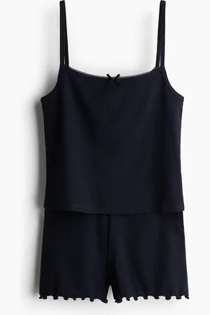 H&M 2-piece ribbed jersey set