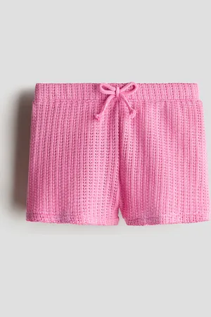 H&M Textured-knit shorts