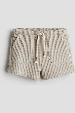 H&M Waffled jersey shorts
