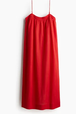 H&M Crinkled strappy dress