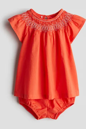 H&M 2-piece cotton poplin set