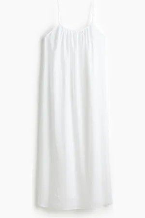 H&M Linen-blend strappy dress
