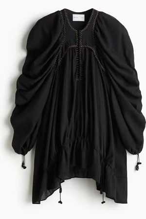 H&M Crinkled cotton dress