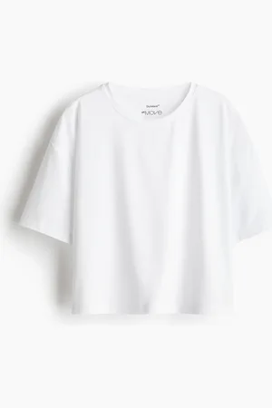 H&M Boxy-style sports top with DryMove™
