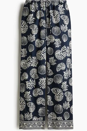 H&M Cotton drawstring trousers