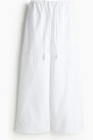 H&M Baggy cotton trousers