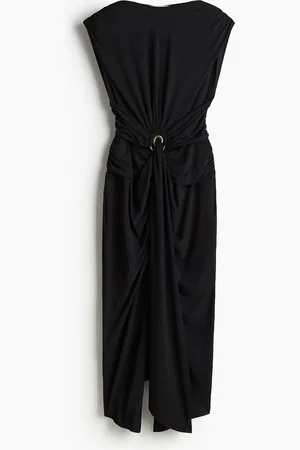 H&M Draped cut-out dress