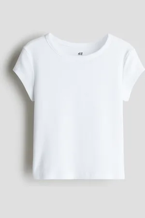 H&M Ribbed cotton top