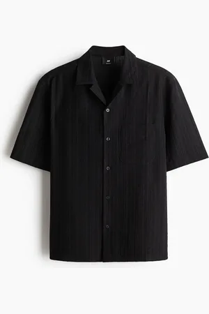 H&M Regular Fit Textured resort shirt