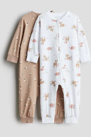 H&M 2-pack patterned cotton pyjamas