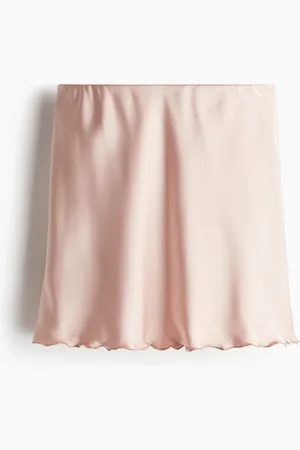 H&M Satin slip skirt