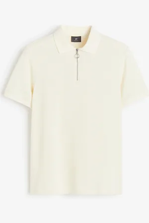 H&M Regular Fit Zip-top polo shirt