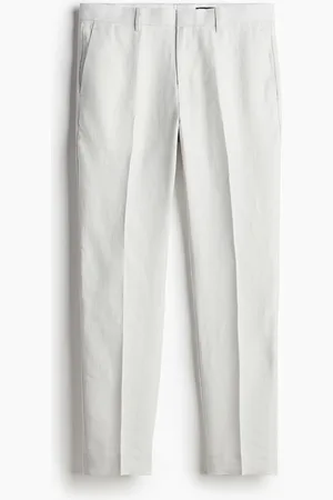 H&M Slim Fit Linen suit trousers