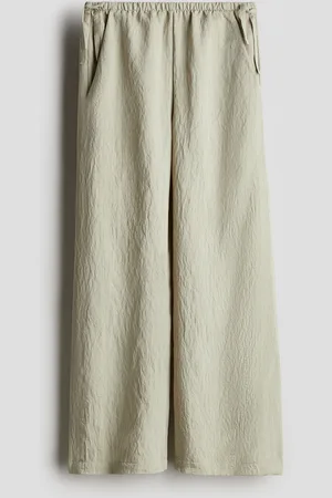 H&M Tie-detail trousers