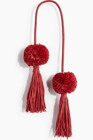 H&M Straw tassel bag charm