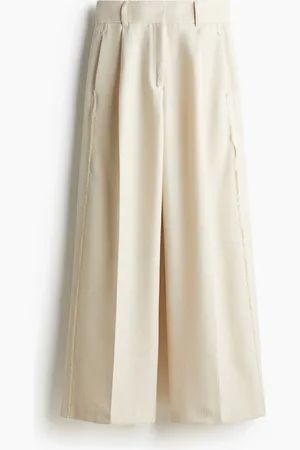 H&M Wide twill trousers