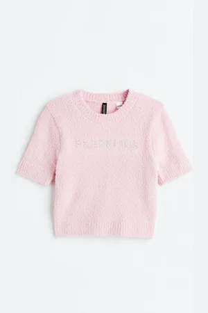 H&M Cropped knitted top