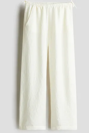 H&M Tie-detail trousers