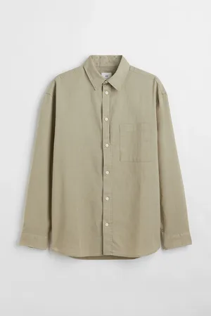 H&M Relaxed Fit Linen-blend shirt