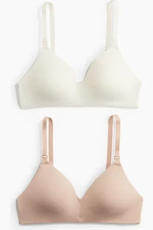 H&M MAMA 2-pack padded cotton nursing bras