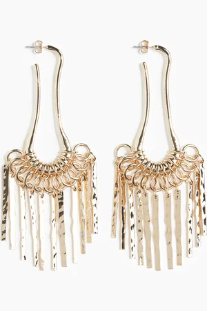 H&M Fringed dangle earrings