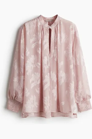 H&M Jacquard-weave blouse