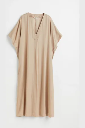 H&M + V-neck kaftan dress