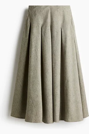 H&M Long pleated skirt