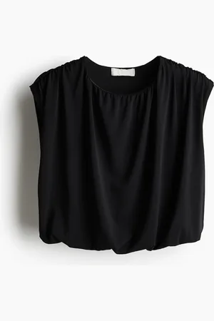 H&M Draped cropped top