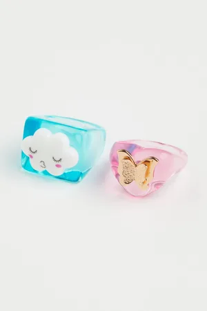 H&M 2-pack rings