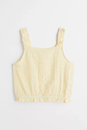 H&M Cropped sleeveless top