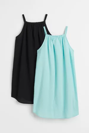 H&M 2-pack seersucker dresses