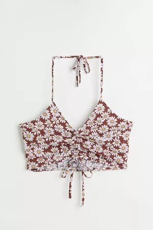 H&M Halterneck crop top