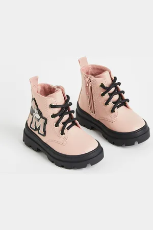 H and m hot sale warm lined boots