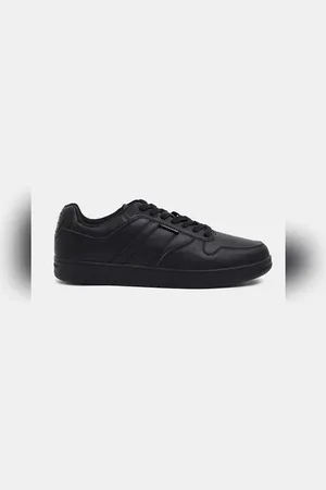 JACK & JONES Black Lace Up Sneakers