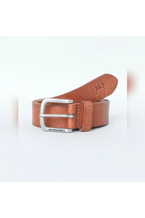 JACK & JONES Brown Leather Belt