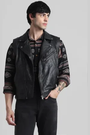 Buy Jack & Jones men hooded sleeveless vest jacket black Online | Brands  For Less