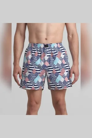 JACK & JONES White Striped Boxers