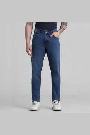 JACK & JONES Blue Low Rise Glenn Slim Fit Jeans