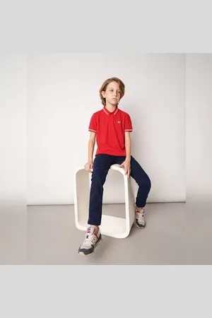 JACK & JONES Red Polo T-shirt