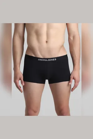 JACK & JONES Black Knitted Trunks
