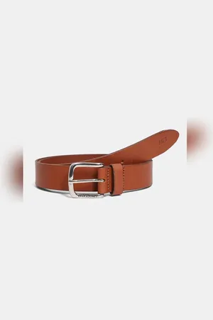 JACK & JONES Tan Leather Belt