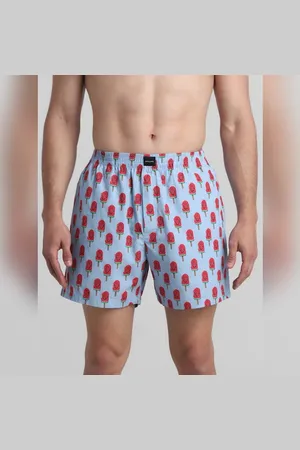 JACK & JONES Blue Candy Print Boxers