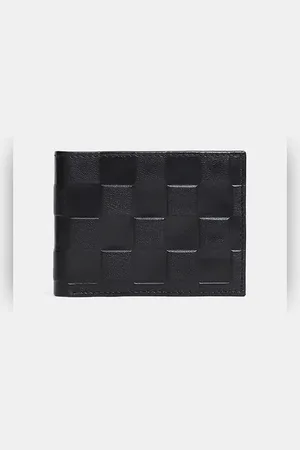 JACK & JONES Black Leather Wallet