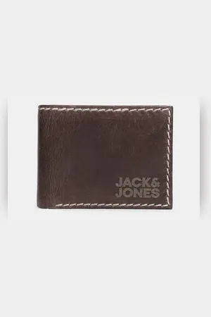 JACK & JONES Brown Vintage Leather Wallet