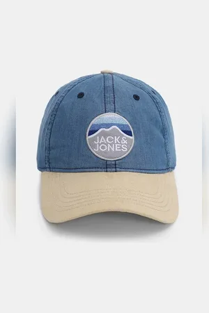 JACK & JONES Light Blue Vintage Washed Baseball Cap