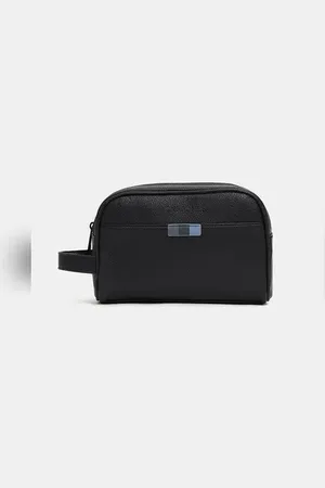 JACK & JONES Black Toiletry Bag