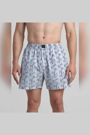 JACK & JONES Blue All Over Print Boxers