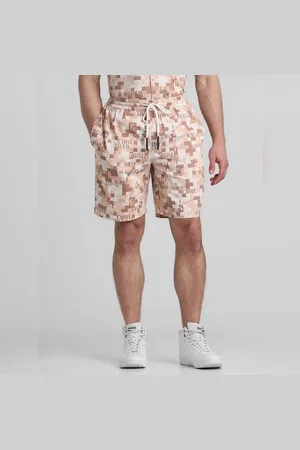 JACK & JONES Brown Printed Co-ord Set Shorts