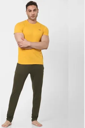 JACK & JONES Green Mid Rise Trackpants